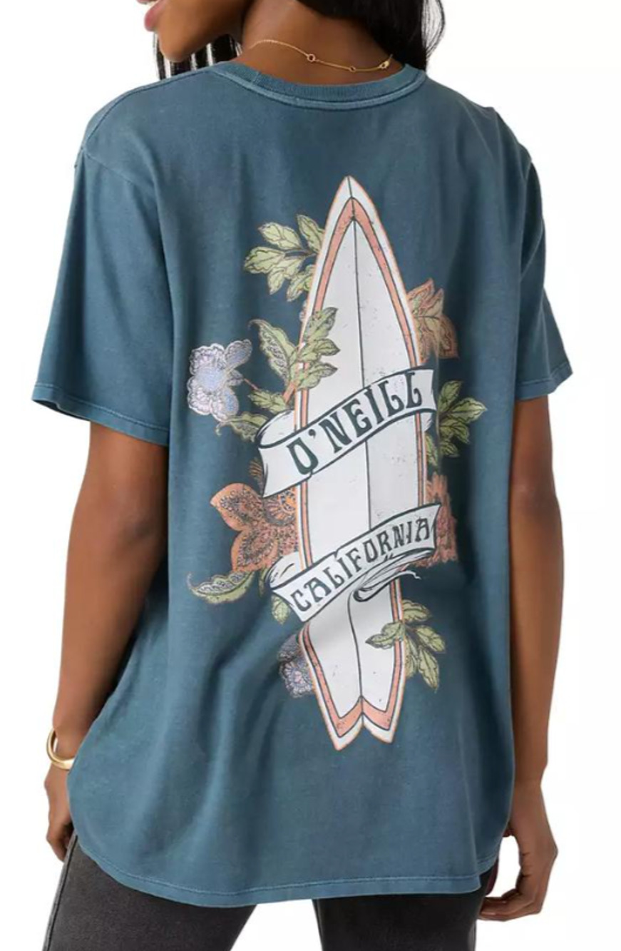 O'Neill Juniors Peaceful Moment California Graphic TShirt XS